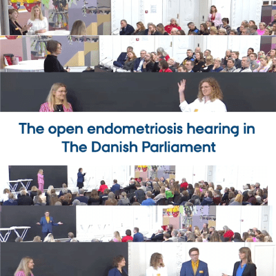 The open endometriosis hearing in The Danish Parlament
